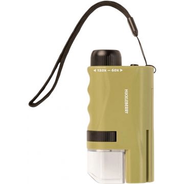 Microscop pentru copii Kikkerland Huckleberry - De buzunar