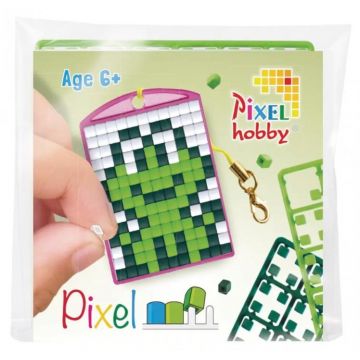 Mosaic cu pixeli Pixelhobby - Breloc cu broască