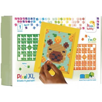 Mozaic cu ramă și pixeli Pixelhobby - Capibara, XL
