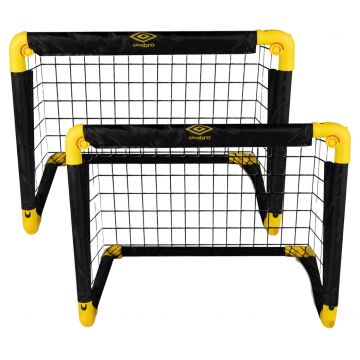 Porți de fotbal pliabile Umbro – 50 x 44 x 44 cm, 2 bucăți