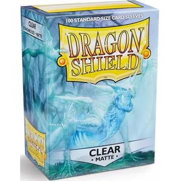 Protecții pentru cărți Dragon Shield - Matte Sleeves Small Size, Blood Redr (100 buc.)