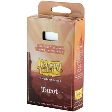 Protecții pentru cărți Dragon Shield - Tarot, Clear/Non-Glare, 70 x 120mm (100 buc)