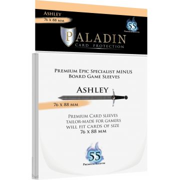 Protecții pentru carduri Paladin Card Protection - Ashley, Epic Specialist Minus, 76 x 88 mm (55 buc)