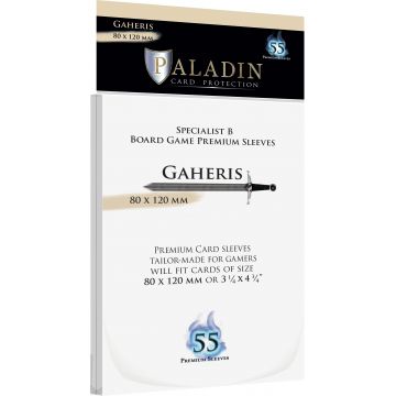 Protecții pentru carduri Paladin Card Protection - Gaheris, Specialist B, 80 х 120 mm (55 buc)