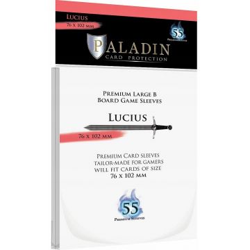 Protecții pentru carduri Paladin Card Protection - Lucius, Large B, 76 x 102 mm (55 buc)