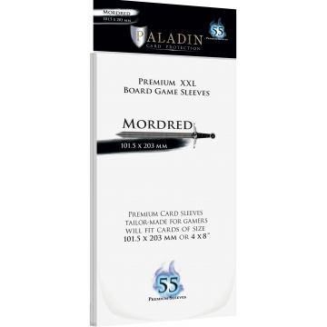 Protecții pentru carduri Paladin Card Protection - Mordred, Premium XXL, 101.5 х 203 mm (55 buc)