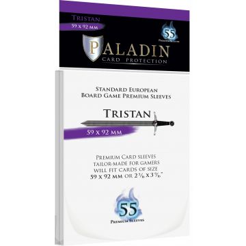 Protecții pentru carduri Paladin Card Protection - Tristan, 59 x 92 mm (55 buc)