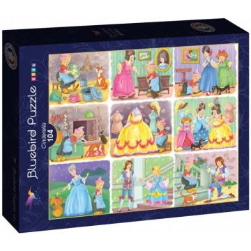 Puzzle Bluebird din 104 de piese - Cenușăreasa