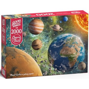 Puzzle Cherry Pazzi din 2000 de piese - Planeta Pământ