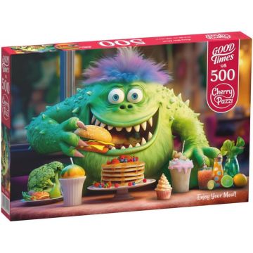 Puzzle Cherry Pazzi din 500 de piese - Poftă bună!