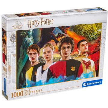 Puzzle Clementoni din 1000 de piese - Harry Potter, tip 2