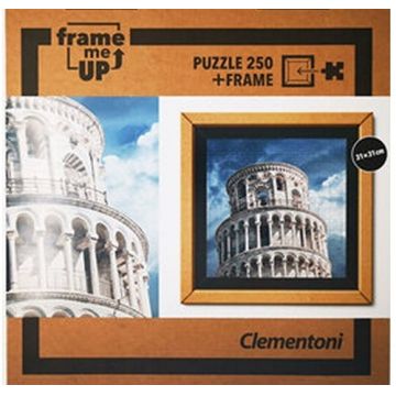 Puzzle cu ramă Clementoni de 250 piese - Turnul înclinat din Pisa