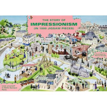 Puzzle Galison de 1000 piese - Story of Impressionism