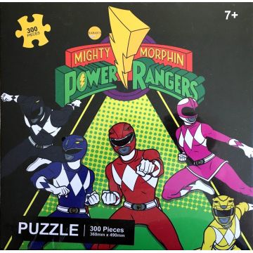 Puzzle Hasbro de 300 piese - Power Rangers