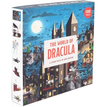 Puzzle Laurence King din 1000 piese - Lumea lui Dracula
