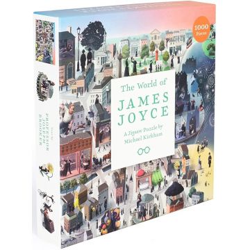 Puzzle Laurence King din 1000 piese - Lumea lui James Joyce