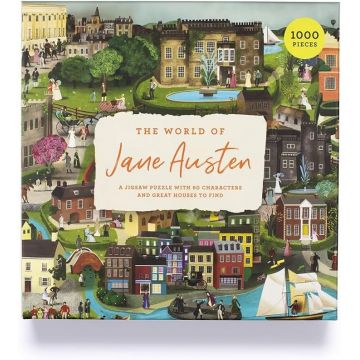 Puzzle Laurence King din 1000 piese - Lumea lui Jane Austen