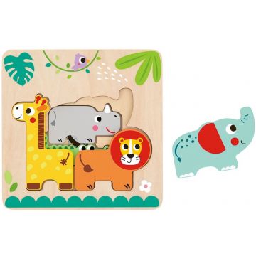 Puzzle multistrat Tooky Toy - Safari