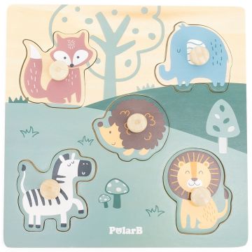 Puzzle plat Viga RolarB - Animale sălbatice