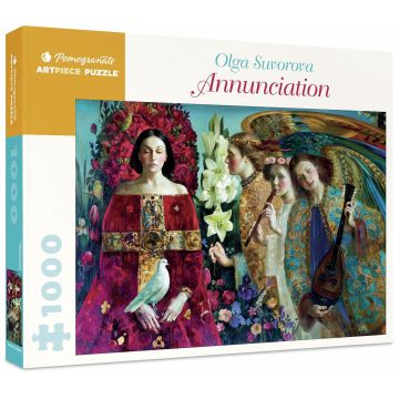 Puzzle Pomegranate din 1000 de piese - Ingeri si oameni