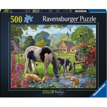 Puzzle Ravensburger din 500 piese - Ponei