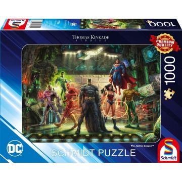 Puzzle Schmidt de 1000 piese - Liga Dreptății