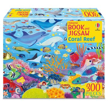 Puzzle Usborne din 300 piese - recif de corali