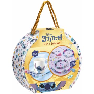 Set creativ  2 in  1 Totum - Stitch, Fă-o singur, cu o servietă