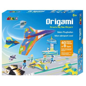 Set creativ Avenir - DIY Origami Aeroport