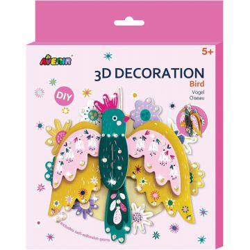 Set creativ Avenir - Fă-ți singur 3D decorațiune, Pasăre
