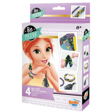 Set creativ Buki Be Teens - Fa-ti singur bratari de ceara