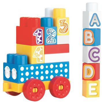 Set de construcție pentru bebeluși Dolu JumBlocks - 20 piese