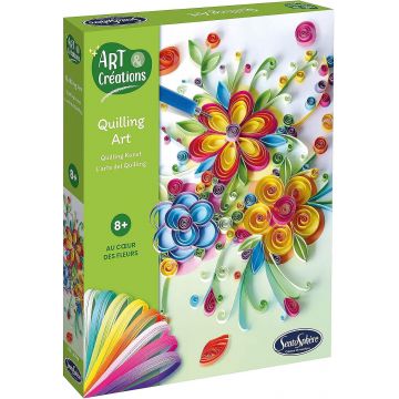 Set de decor Sentosphere - Quilling, flori