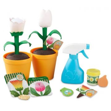 Set de joacă Melissa & Doug - Let's Explore, grădină colorată, 16 piese