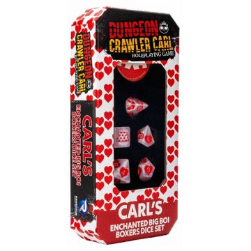 Set de zaruri Renegade Game Studios - Dungeon Crawler Carl RPG: Carl’s Enchanted Big Boi Boxers (8 buc.)