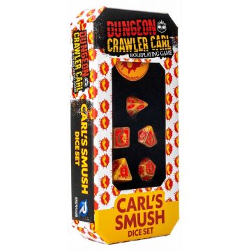 Set de zaruri Renegade Game Studios - Dungeon Crawler Carl RPG: Smush Dice Set (8 buc .)
