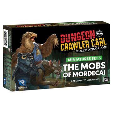 Set miniaturi Dungeon Crawler Carl RPG: Set miniaturi nr. 3: Mobs of Mordecai