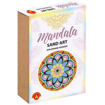 Set pentru desen cu nisip Alexander - Sand Art, Mandala 1