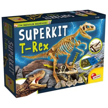 Set științific Lisciani - Mic geniu, Set super T-Rex