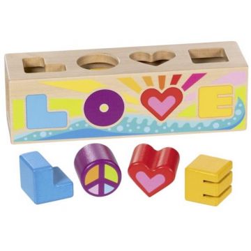 Sortator din lemn Goki - Love