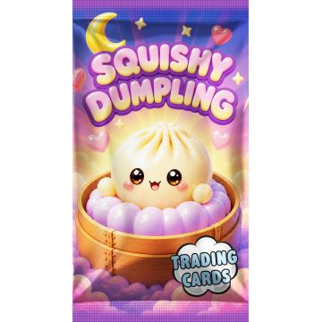 Squishy Dumpling Trading Cards Booster