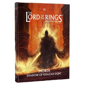 Supliment pentru jocuri de rol  The Lord of the Rings RPG 5E: Moria - Shadow of Khazad-dum