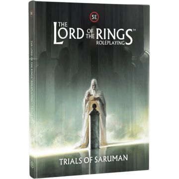 Supliment pentru jocuri de rol  The Lord of the Rings RPG 5E: Trials of Saruman
