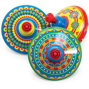 Titirez metalic Bigjigs - Multicolor, asortiment