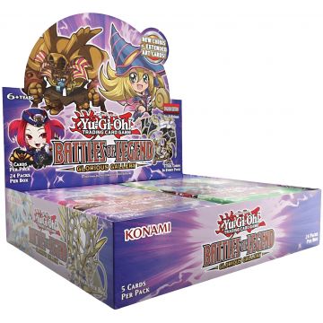 Yu-Gi-Oh! Battles of Legend: Glorious Gallery Booster Display (24 packs)