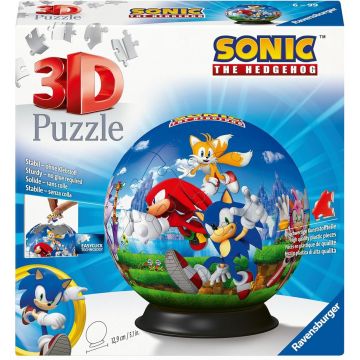 3D Puzzle Ravensburger din 72 piese - Mingea sonică