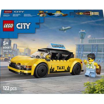Constructor LEGO City - Taxi galben (60487)