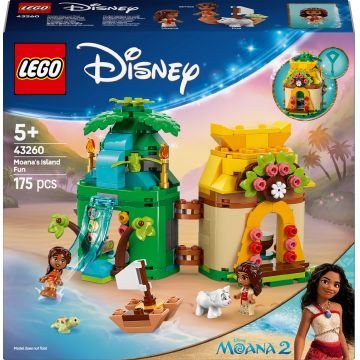 Constructor LEGO Disney Princess - Distracție pe insulă cu Vayana (43260)