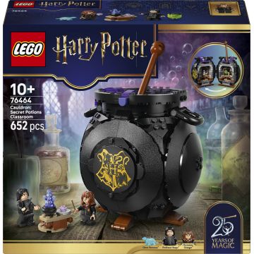 Constructor LEGO Harry Potter - Cauldron: Sala de clasă a poțiunilor secrete (76464)