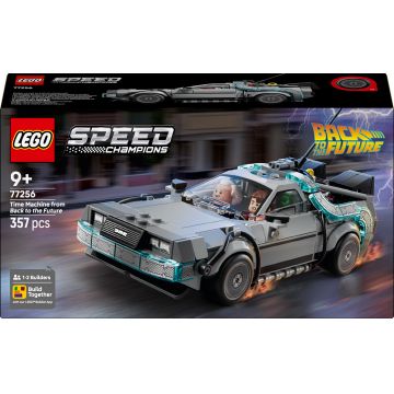 Constructor LEGO Speed Champions - Înapoi în viitor: Mașina timpului (77256)